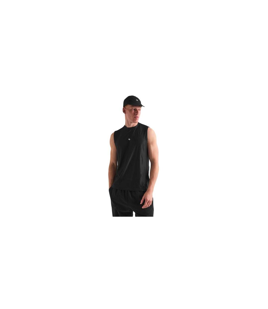 Mens 247 Sleeveless Tank Top Black Fade Represent-1