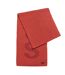 Logo Cotton Blend Structured Scarf One Size Red Boss-1