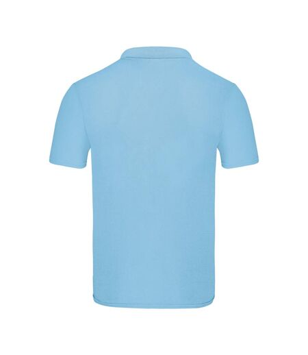 Polo Original Adulte Nouveau Bleu Ciel Fruit Of The Loom