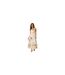 Robe Longue Motif/style Floral Femme Marron Boss-1