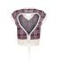 Womens/ladies Court Boxy Sweater Vest Burgundy White Slazenger-3