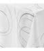 Nappe Imprimé Métallisé Bully 150x300cm Blanc-2