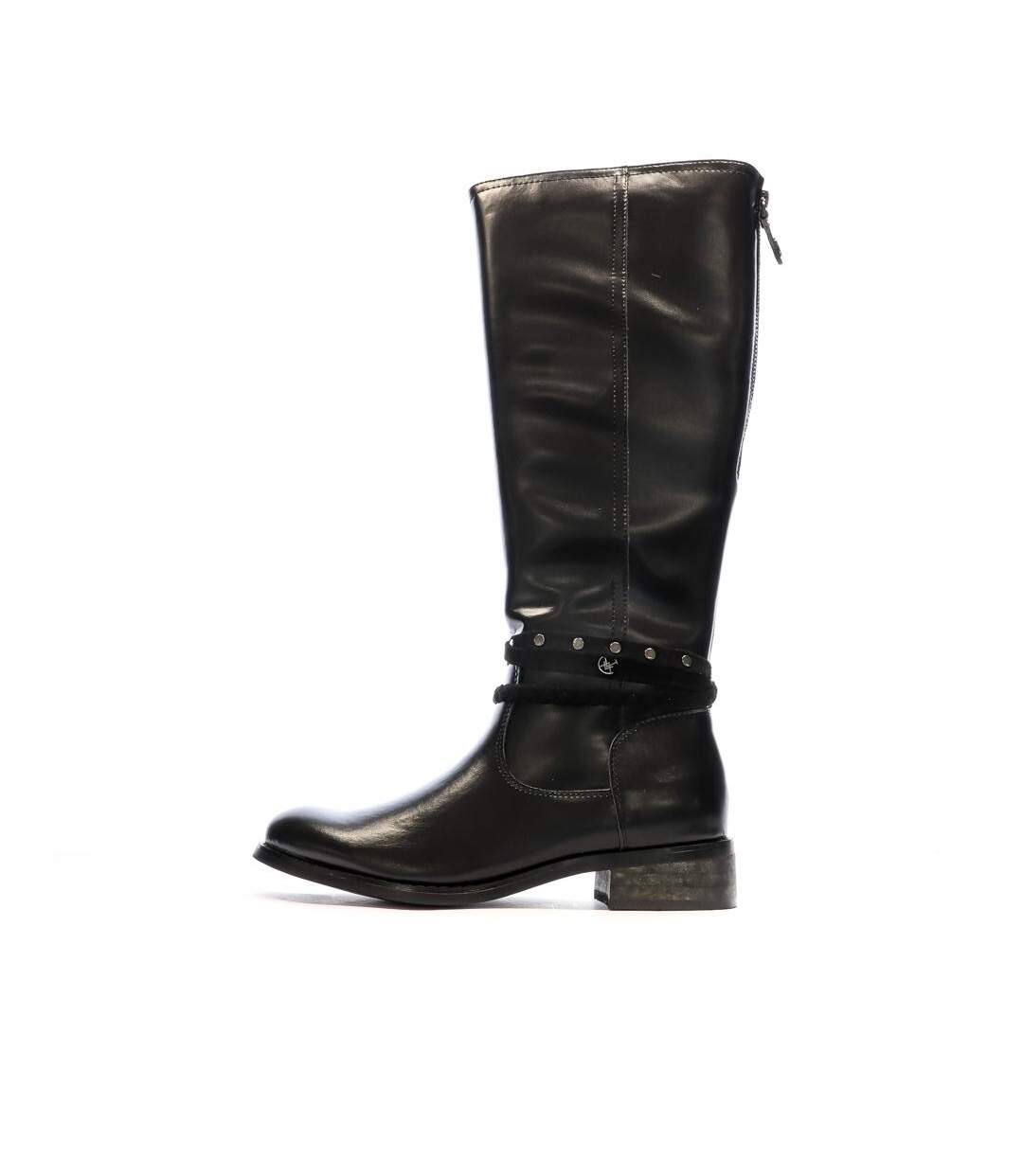 Bottes noir femme chattawak alabama-1
