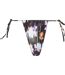 Bas De Maillot De Bain Motif/style Impression À La Feuille D´aluminium Femme Noir Blanc Calvin Klein-3