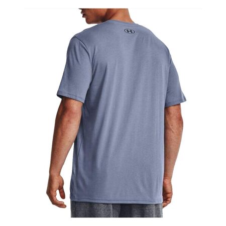 T-shirt Bleu Homme Under Armour Left Chest - L