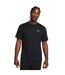 T-shirt Manches Courtes Motif/style Swoosh Hyverse Homme Noir Nike-2