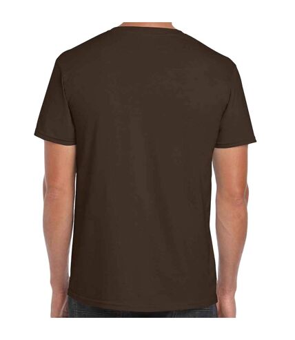 T-shirt manches courtes homme chocolat foncé Gildan