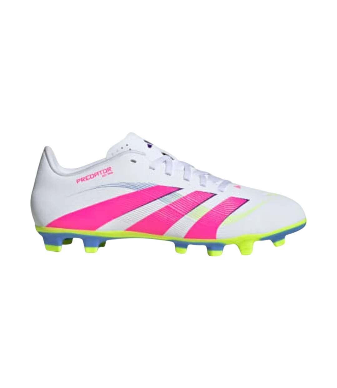 Chaussures De Foot Pour Terrain Ferme Predator Club Homme Blanc Rose Adidas-1