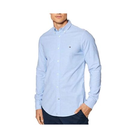 Chemise Bleu Homme Tommy Hilfiger Entry Poplin - L