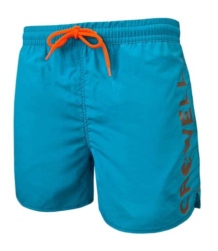 Mens Diver Swim Shorts Blue Crowell
