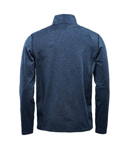 Mens Treeline Quarter Zip Fleece Top Dark Navy Heather Stormtech