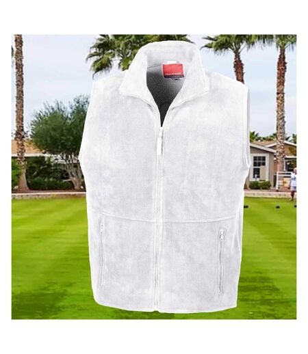 Core gilet polaire anti-boulochage homme blanc Result