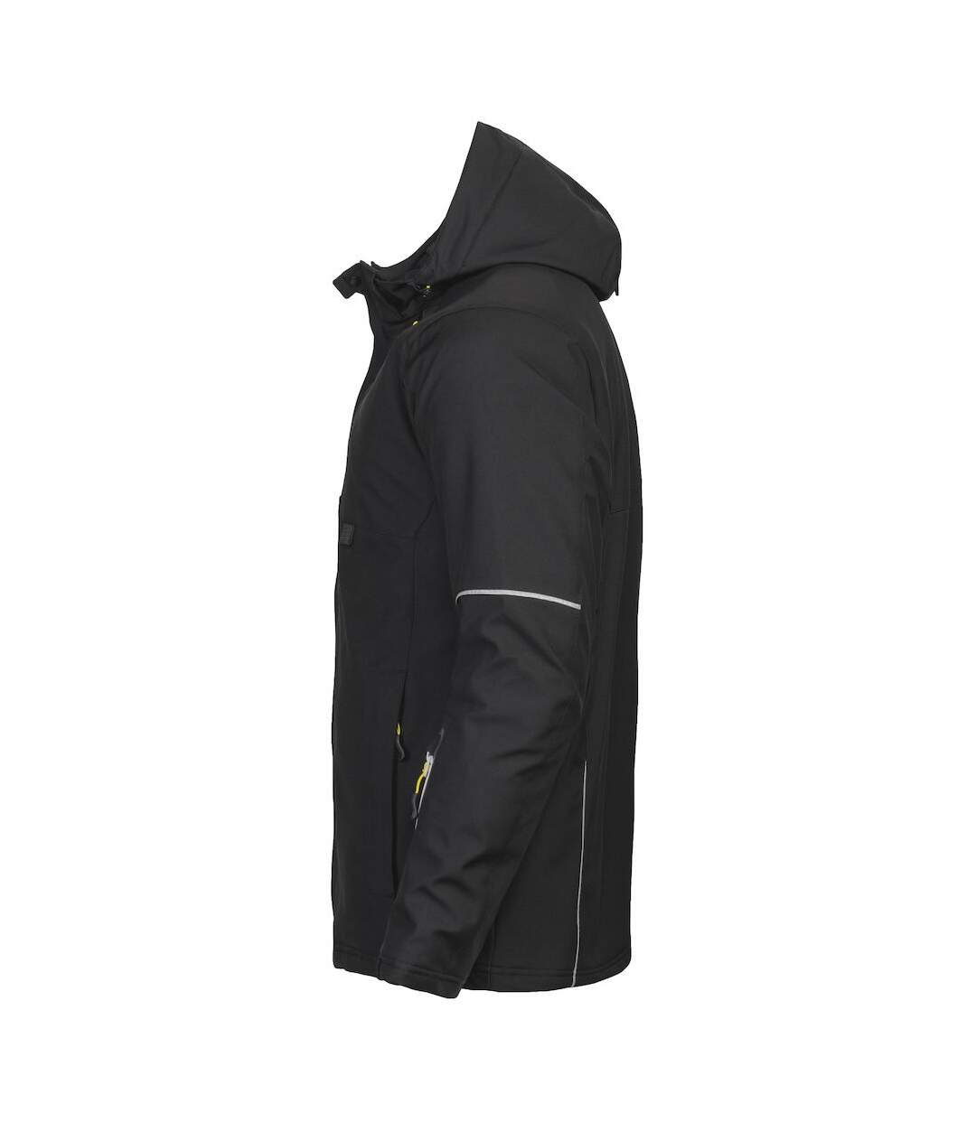 Mens Functional Padded Jacket Black Projob-3