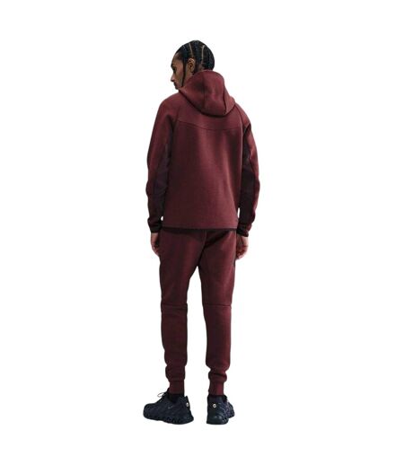 Veste À Capuche Motif/style Chevron Tech Homme Bordeaux Nike