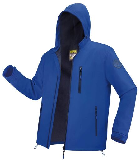 Veste SoftShell à Capuche Doublée Micropolaire 