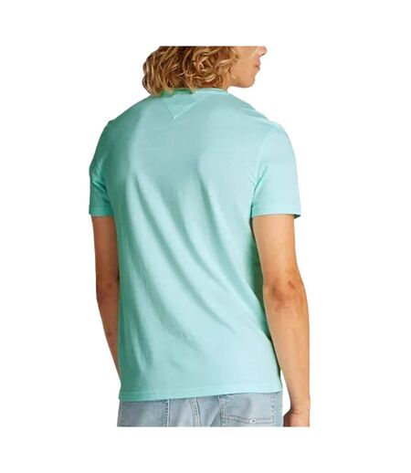 T-shirt vert homme tommy hilfiger jaspe dm0dm20363 - l