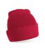 Bonnet original adulte rouge classique Beechfield