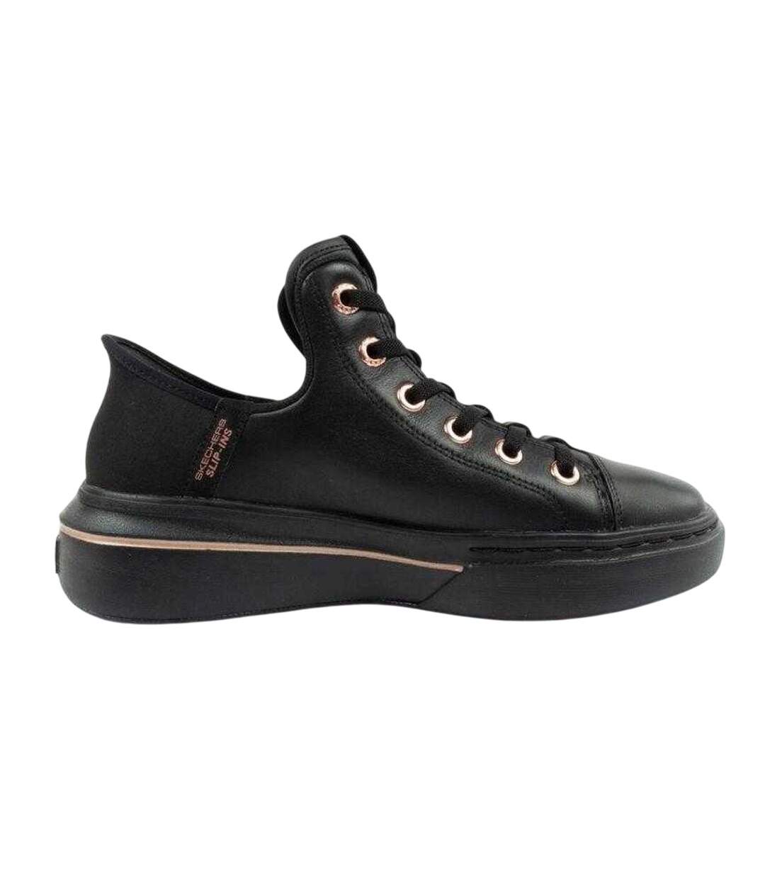Baskets Motif/style Logo Femme Noir Skechers-4
