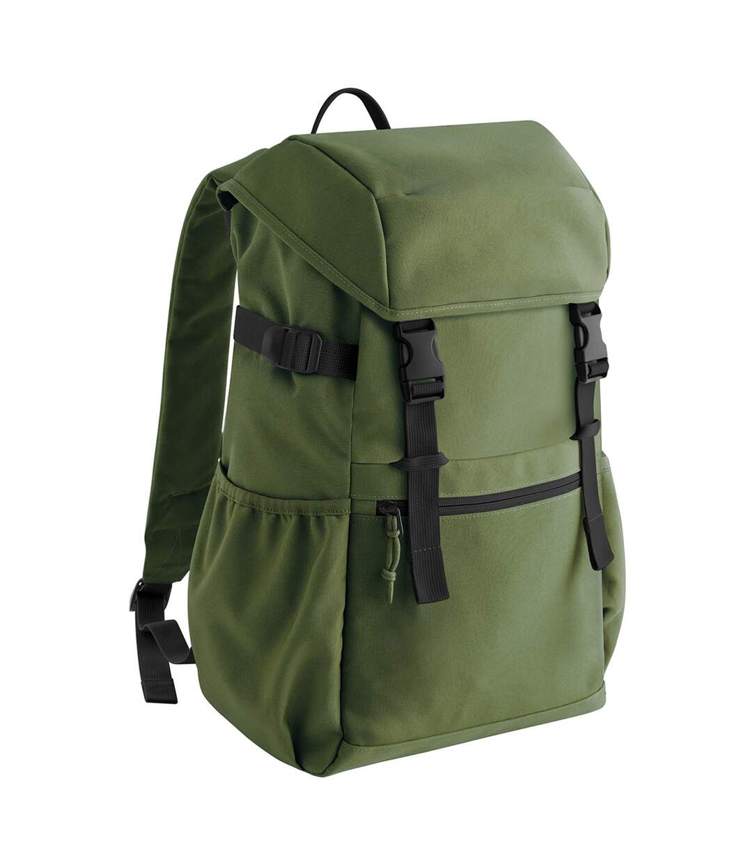 Sac À Dos Ramble Taille Unique Vert Kaki Foncé Bagbase-1