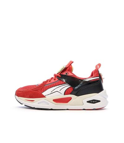 Baskets rouge homme puma ferrari blaze rosso corsa