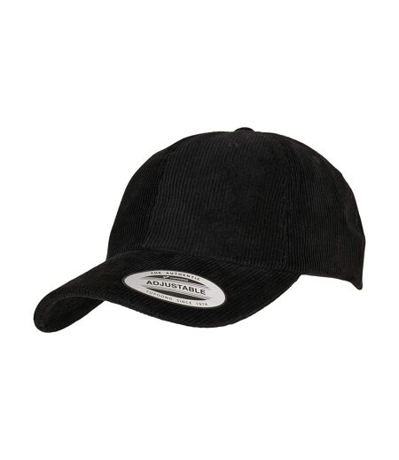 Casquette de baseball flexfit adulte noir Yupoong