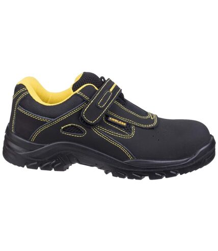 Safety fs77 safety trainer / mens trainers black Amblers