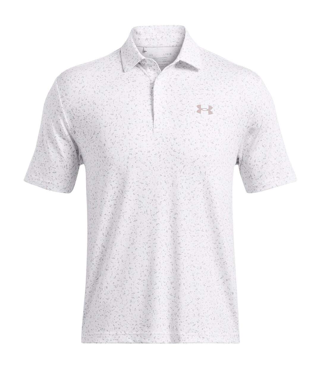 Polo Motif/style Uni Performance Homme Blanc Under Armour-2
