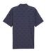 Mens Burgh Performance Polo Shirt Dark Navy White Puma-3