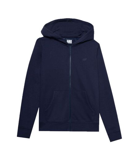 Veste À Capuche Wss24tswsf0956 Femme Bleu Marine 4F
