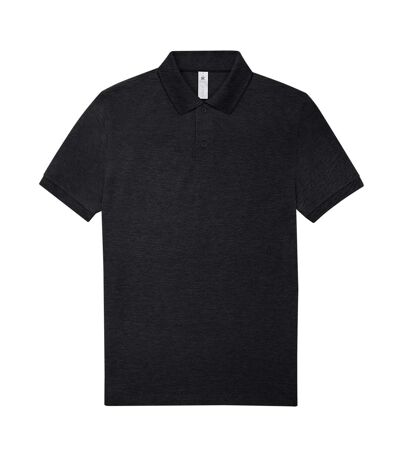 Polo my homme noir chiné B&C