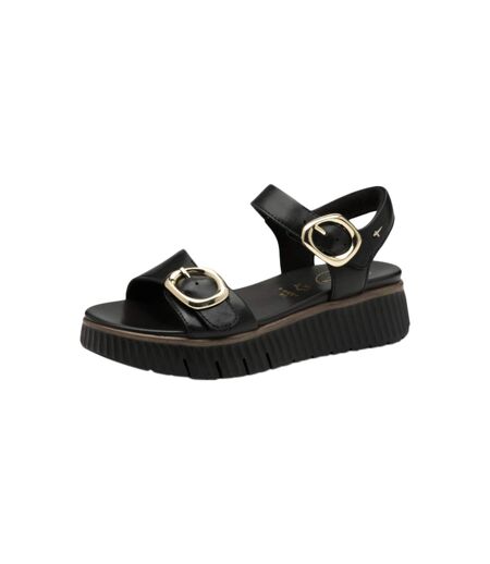 Sandales Compensé Cuir Tamaris Comfort