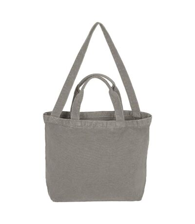 Cabas zippé en toile - Fourre-tout - CA-4432 ZCS - gris naturel