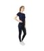 Hy Womens/Ladies Synergy Horse Riding Tights (Navy)