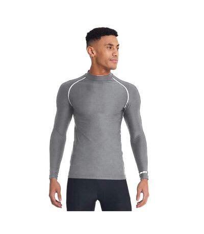 T-shirt Base Layer À Manches Longues Homme Gris Rhino