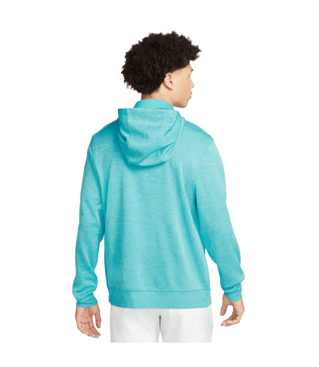 Sweat à capuche homme bleu océan / bleu baltique / argent brossé Nike