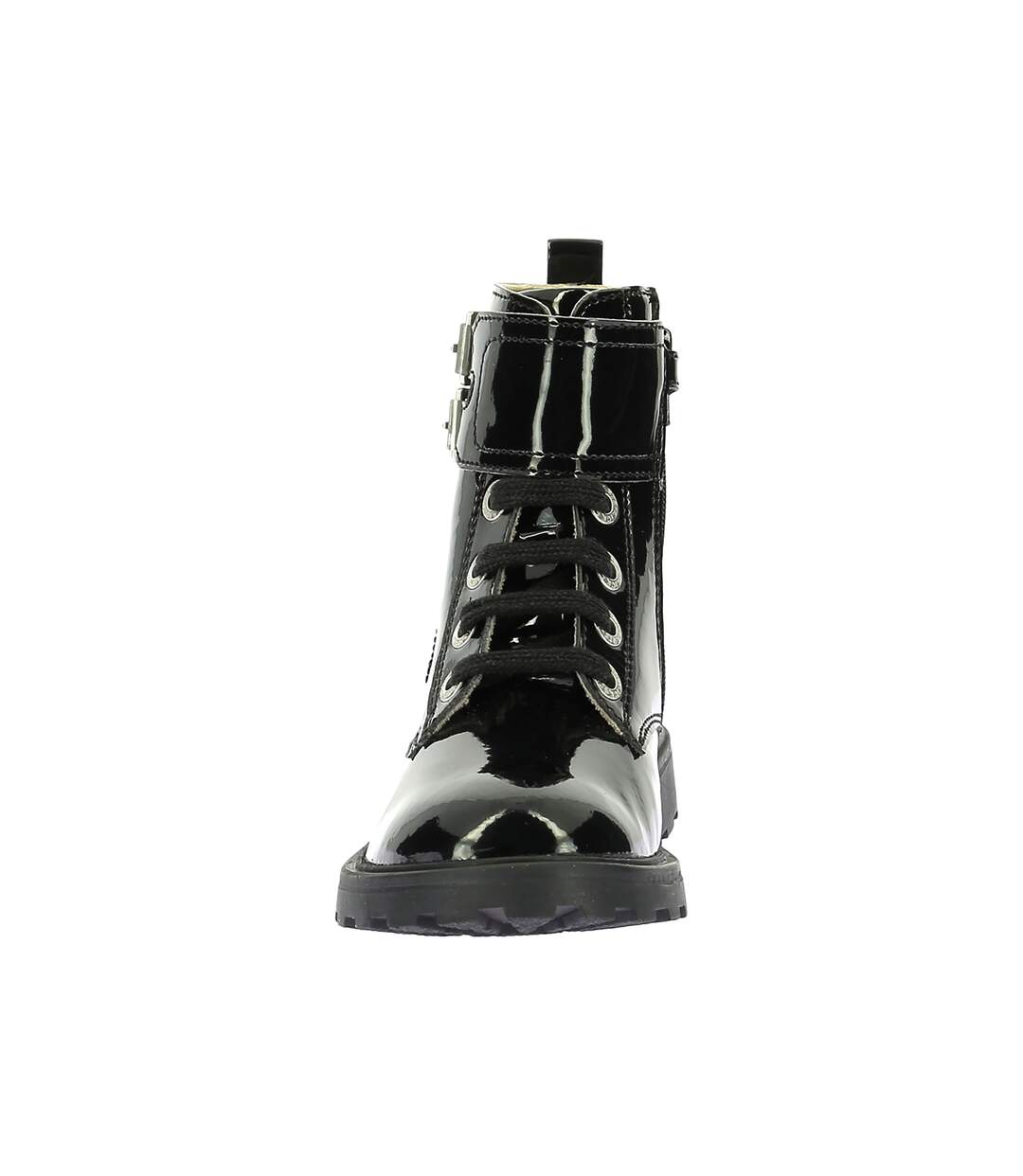 Bottines Cuir Enfant Kickers Kick Blush-4