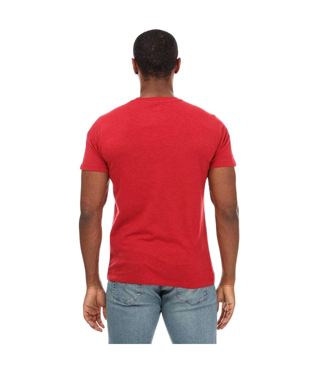 T-shirt Motif/style Logo Homme Rouge Levis-3