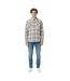 Mens Plaid Long-sleeved Overshirt Brown Check Jack Wills-4