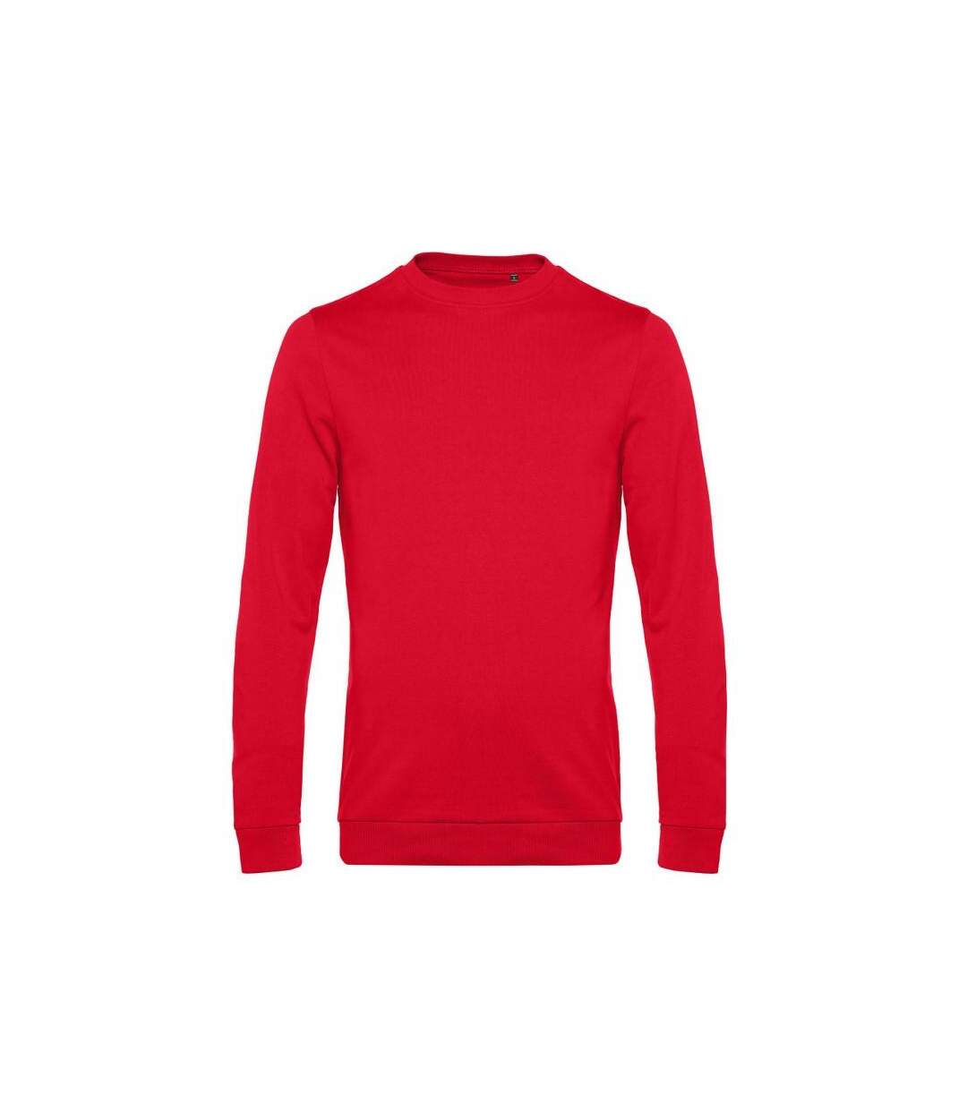 Sweatshirt À Manches Longues Pour Hommes Rouge B&C-2