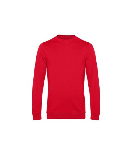 Sweatshirt À Manches Longues Pour Hommes Rouge B&C