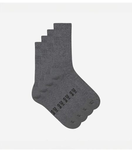 Lot de 2 Paires de Mi-Chaussettes Coton Outdoor