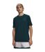 Mens Radial Wordmark T-shirt Green Under Armour-1