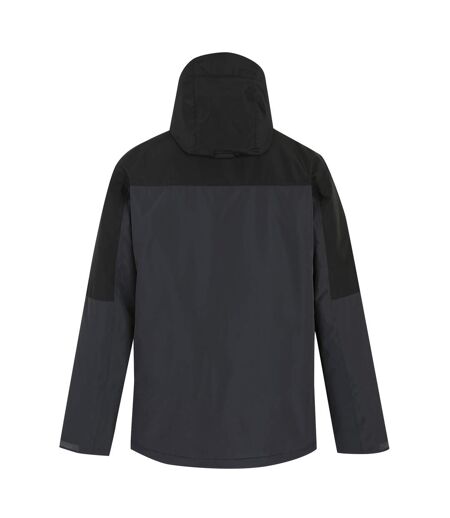 Veste Imperméable Thornridge Homme Gris Clair Noir Regatta