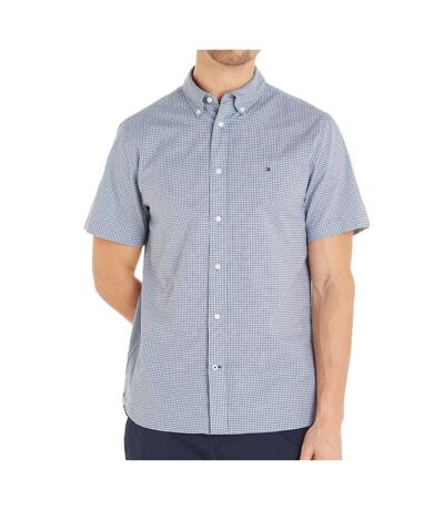 Chemissette Bleu Homme Tommy Hilfiger Flex Gingham - M