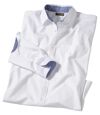 Men's White Poplin Shirt Atlas For Men