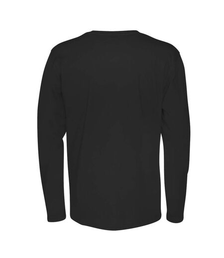 Cottover Mens Long-Sleeved T-Shirt (Black)