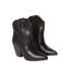 Bottes de cowboy montie femme noir Faith