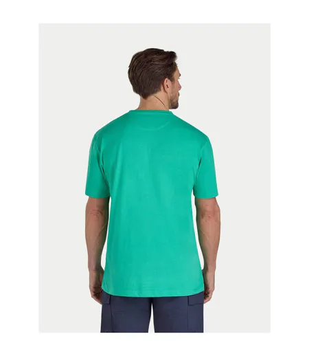 Mens Classic Organic T-shirt Green Raging Bull