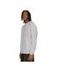 Mens Ringspun Cotton Tall Oversized Sweatshirt Ash Grey Casual Classics-3