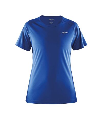 Craft Womens/Ladies Prime Lightweight Moisture Wicking Sports T-Shirt (Swedish Blue)